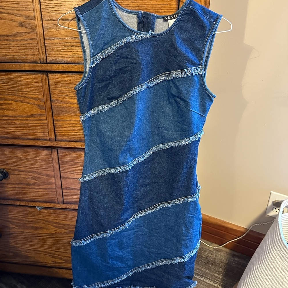 Cute denim dress